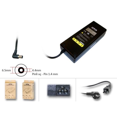 Hepbidolu  Sony 19.5V 6.15A 120W VGP-AC19V16 Notebook Adaptör RNA-SN08