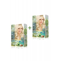 2 Paket Natural Beauty Amonyaksız Saç Boyası 0.1 Platin Sarısı