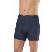 Bambu Düz Renk Erkek Boxer Lacivert - 1275A Beden 2XL