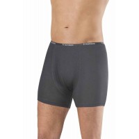 Bambu Düz Renk Erkek Boxer Füme - 1275A Beden 2XL