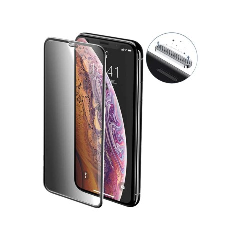 Iphone 11 Pro Max Uyumlu 9d Tam Kaplayan Parmak Izi Bırakmayan Ekran Koruyucu Film