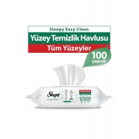 Easy Clean Parabensiz Yüzey Temizlik Havlusu Beyaz Sabun Kokusu 100 Yaprak