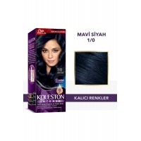 Koleston Intense Saç Boyası 1/0 Mavi Siyah - Salon Kalitesi