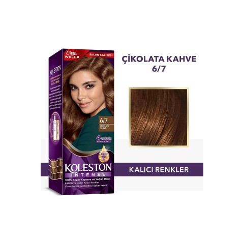 Koleston Intense Saç Boyası 6/7 Çikolata Kahve - Salon Kalitesi