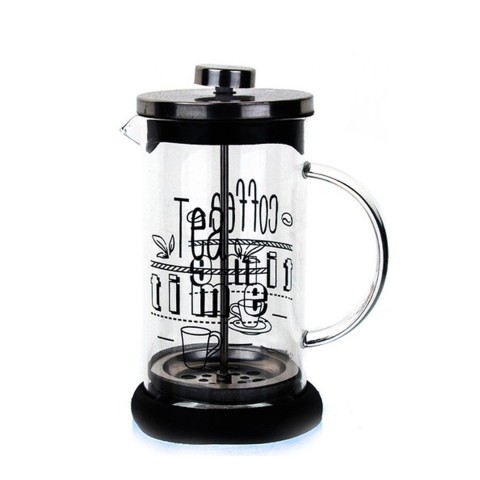 French Press Cam 600 ml Bitki Çayı Filtre Kahve