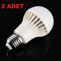 7W Enerji Tasarruflu Led Ampul ( 2 Adet )