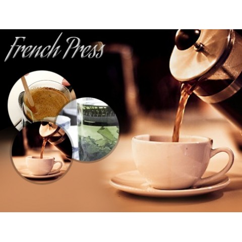 French Press Süzgeçli Çay ve Kahve Kupası (350 ml)