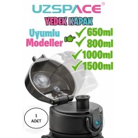 Uzspace 650-800-1000ml -Uyumlu Yedek Kapak --Sadece Uzspace ile Uyumludur