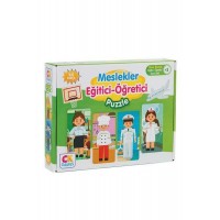 Eğitici Oyun Meslekler 40 Parça Puzzle