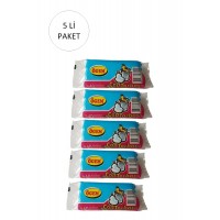 Küçük Boy Çöp Torbası 40 x 50 cm 40 Lı Rulo x 5 Paket = 200 Adet (Şeffaf)