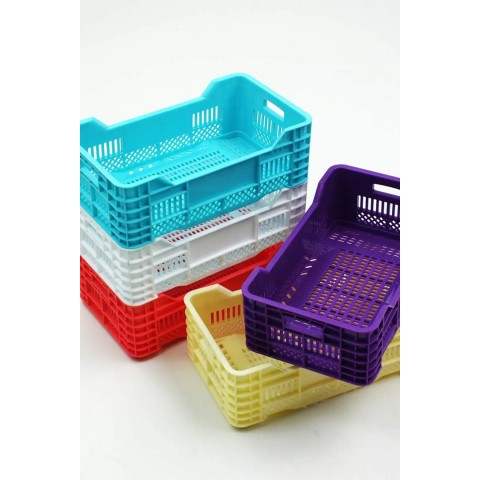 Kasa Sepet 3'lü Set Çok Amaçlı Mini Plastik Organizer Mutfak Düzenleyiciler 17x10x6 cm