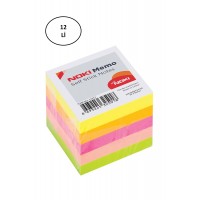 Noki Memo Stick 50X50 Mm Karışık Renk Neon Küp Blok