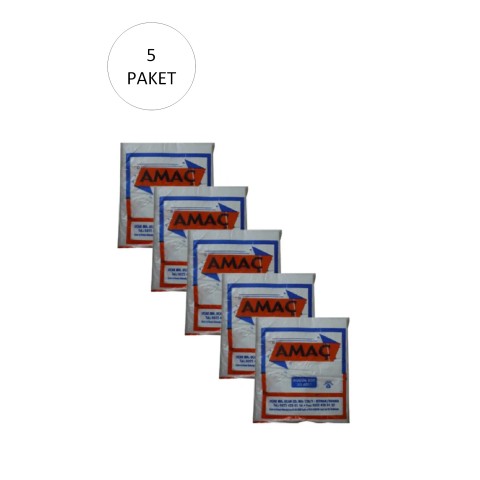 Şeffaf Hışır Atlet Poşet Küçük Boy 25x42 Cm 650 Gr (5 Paket-Takriben 1,500 Adet)