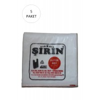 Beyaz Kalın Atlet Poşet Büyük Boy 30x57 Cm 1 Kg 5 Paket (Takriben 225 Adet)