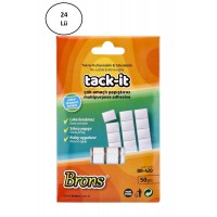 Brons Tack-It Hamur Yapıştırıcı Beyaz 50 Gr. 24'lü