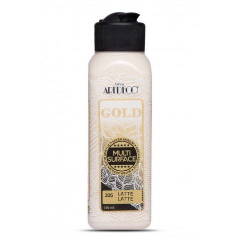 Artdeco Gold Multi Surface Akrilik Boya 140 ml Latte