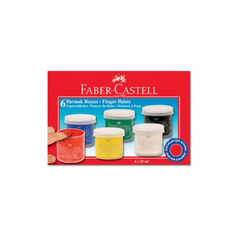 Faber Castell Parmak Boyası 6 Renk