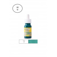 Artdeco Hazır Ebru Boyası 30ml 12'li Yeşil