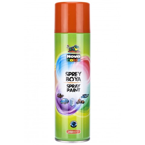 Nova Color Sprey Boya 200 Ml Turuncu