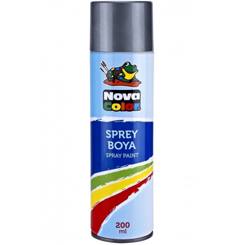 Nova Color Sprey Boya 200 Ml Gri