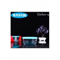 Rayan Kitchen Plastik Kapaklı 14 Cm Saklama Kabı Cam