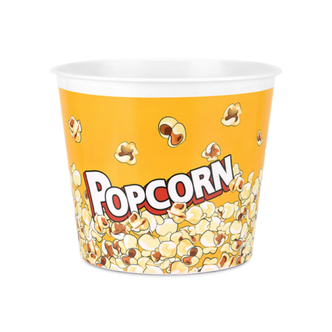 Popcorn Mısır Kovası Dekoratif