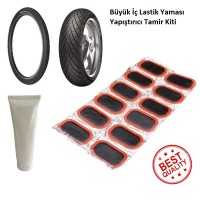 Büyük Lastik Yaması - Bisiklet - Motor Lastiği Yaması