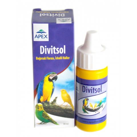 Muhabbet Kuşu - Apex Divitsol Bağırsak Florası (İshal İçin)