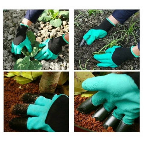 Garden Genie Gloves Toprak Kazma Bahçe Eldiveni