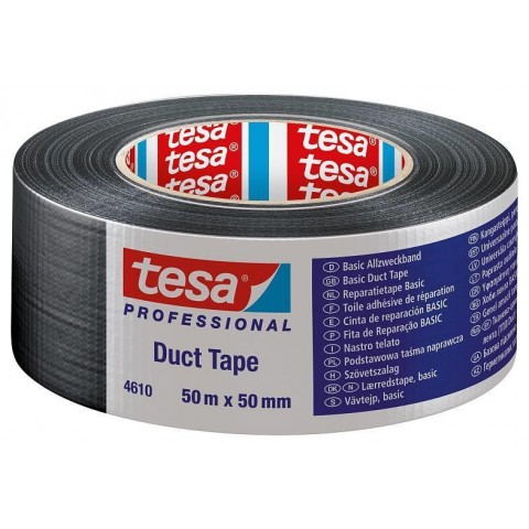 Tesa 4610 Duck Bantı Siyah  50 mm 50 Metre