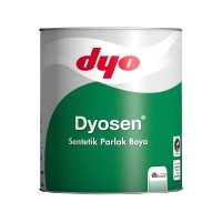 Dyosen Sentetik Parlak Boya 0,75 LT Krom Sarı