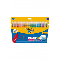 Bic Kid Couleur Keçeli Boya Kalemi 24'lü Kutu