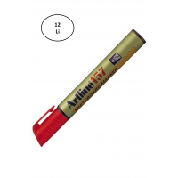 Artline 159 Whiteboard Marker Red Kesik Uç 12'li