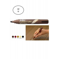 Artline Furniture Ahşap Marker Ek 95 Walnut Ceviz 12'li