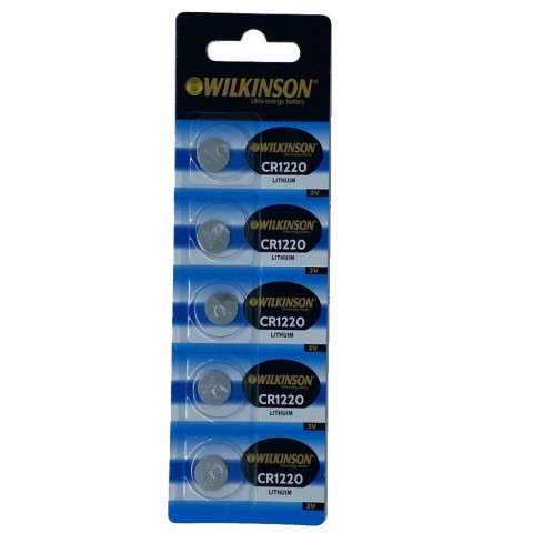 WILKINSON 1220 3V Lityum Düğme Pil 5'li Paket