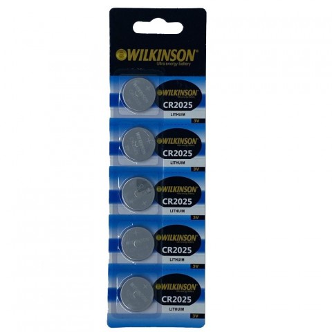 WILKINSON 2025 3V Lityum Düğme Pil 5'li Paket