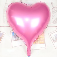 Kalp Uçan Balon Folyo Pembe 80 cm 32 inç