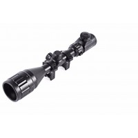 3-9X50Aoeg Çıft Işıklı Retikül Optik Görüş Kapsamlı Zoomlu Tüfek Dürbün(B)