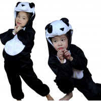 Çocuk Panda Kostümü 2-3 Yaş 80 cm