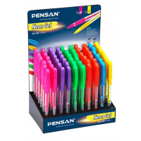 Pensan Neon Jel Pvc Renkli 60 Lı Stand