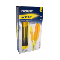 Pensan Neon Jel Kalem Sarı 1 Mm 12 Li