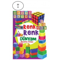 Renk Renk Dünyam Boyama Kitabı