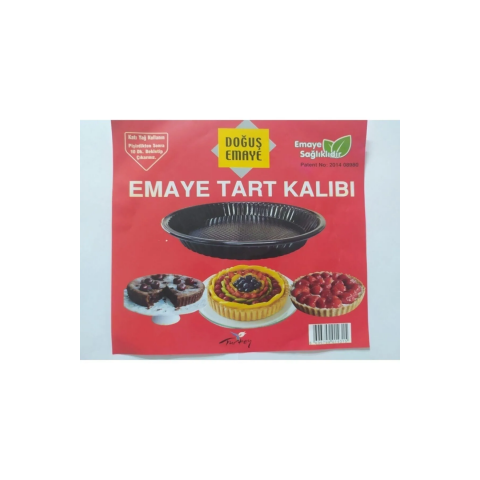 Emaye Tart Turta Kalıbı Hepbidolu -82501