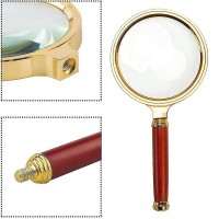 80 Mm 10X Lens Round Magnifier Büyüteç