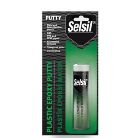 Selsil Plastik Putty Epoksi Macun Yapıştırıcı 57 gr