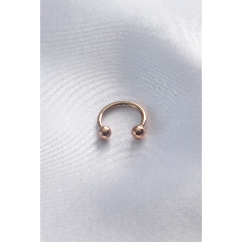 316L Cerrahi Çelik Rose Renk Minimal Toplu Halka Piercing - TJ-PR1122