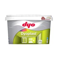 Dyo Dyoplast Plastik İç Cephe Boyası 2,5 Litre Siyah