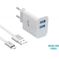 Linktech C203 Safe Micro Usb 10w Dual Hızlı Şarj Aleti