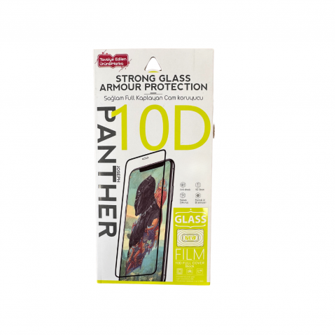 Infinix Hot 9 TLP 10D PANTHER Ekran Koruyucu Cam Renk ŞEFFAF