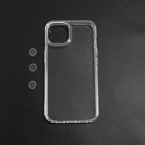 İPHONE 15 TLP ŞEFFAF LENS HEDİYELİ CLEAR CASE (RENK SEÇENEĞİ LENS İÇİNDİR) Renk LACİVERT